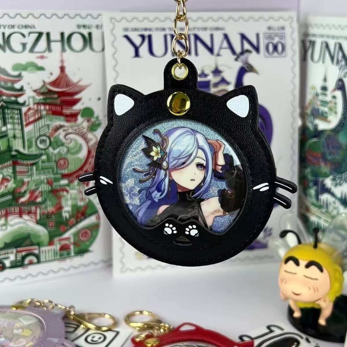 Anime Merchandise China - Urocze przypinki w kształcie kota, oryginalne,