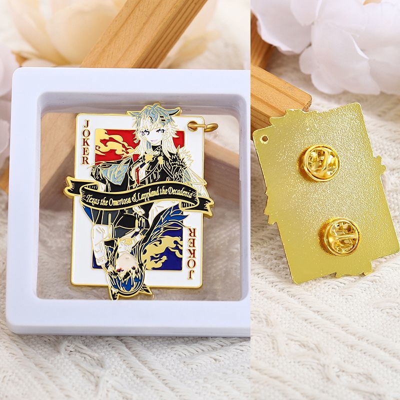 Pin Button Badge - Metalowa Odznaka Tematyczna Laplandia Arknights Anime