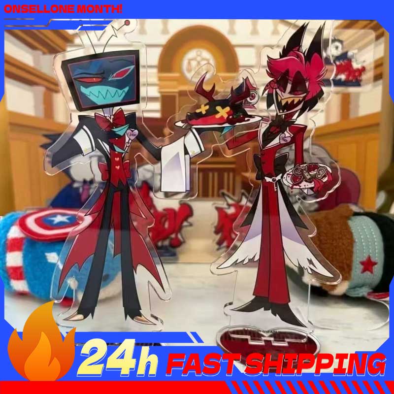 Anime Merchandise Figure - 2 szt. Gadżetów z anime Hazbin