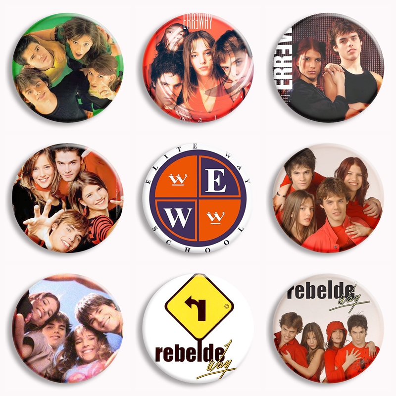 Pin Button Badge - Przypinka Rebelde Way Soft Button Pin