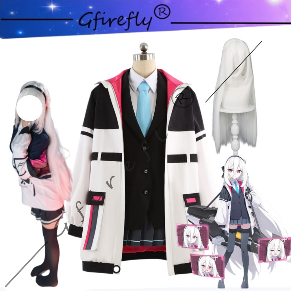 Cosplay Wig Colored - Kostium Cosplay Blue Archive Kei: Elegancka
