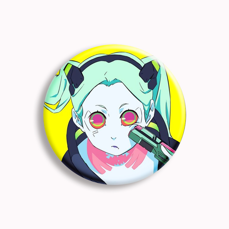 Cartoon Anime C_Cyberpunks E-E – Pin Button Badge recenzja i cena