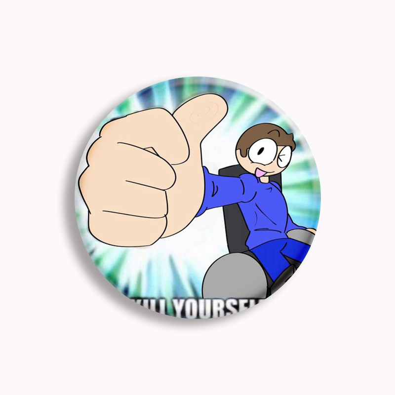 Dave i Bambi Cartoon przypinka – Pin Button Badge recenzja i cena