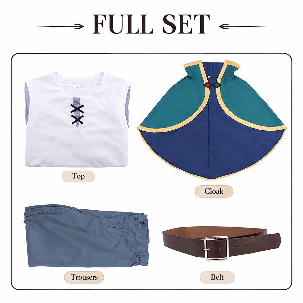 Kostium cosplay postaci Kazuma – Anime Merchandise Men recenzja i cena