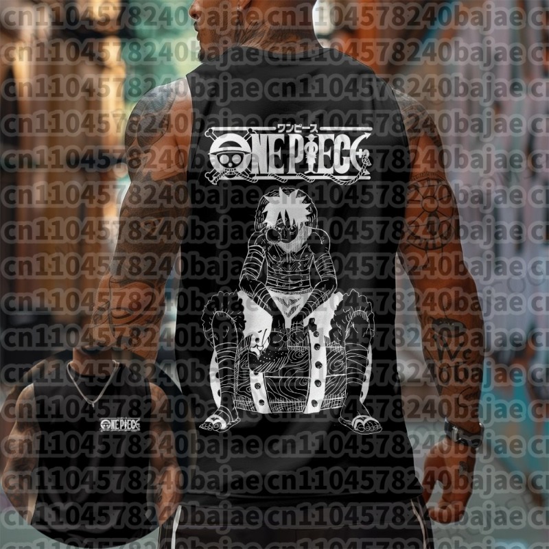 Męska koszulka bez rękawów One – Anime Merchandise Men recenzja i cena