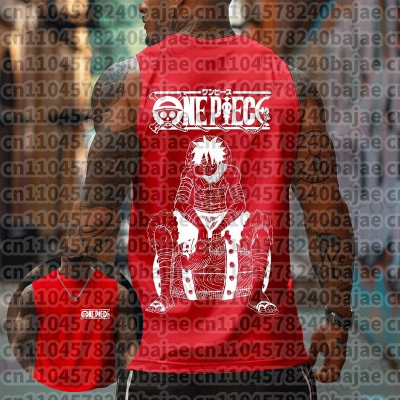 Męska koszulka bez rękawów One – Anime Merchandise Men recenzja i cena
