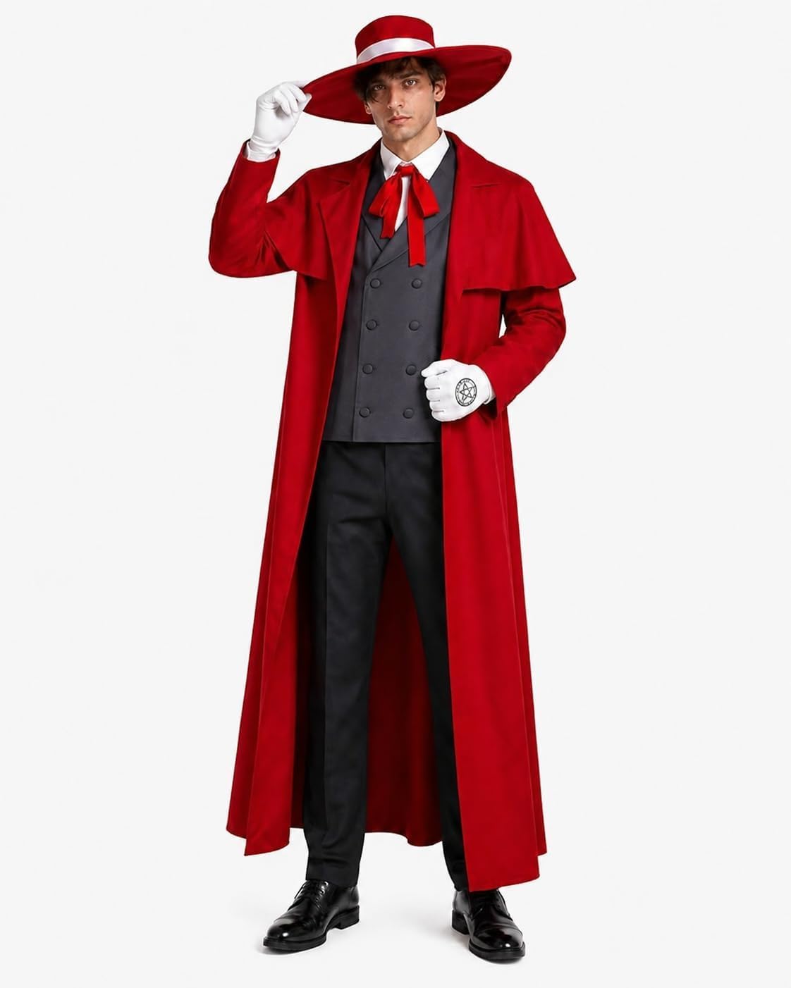 Kostium cosplay Anime Alucard  – Anime Merchandise Men recenzja i cena