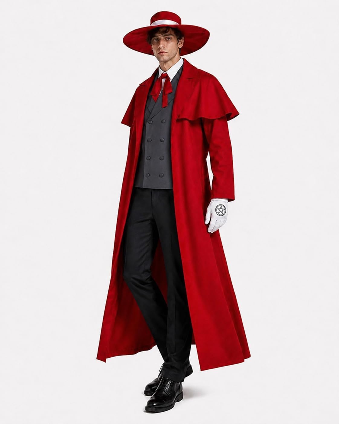 Kostium cosplay Anime Alucard  – Anime Merchandise Men recenzja i cena