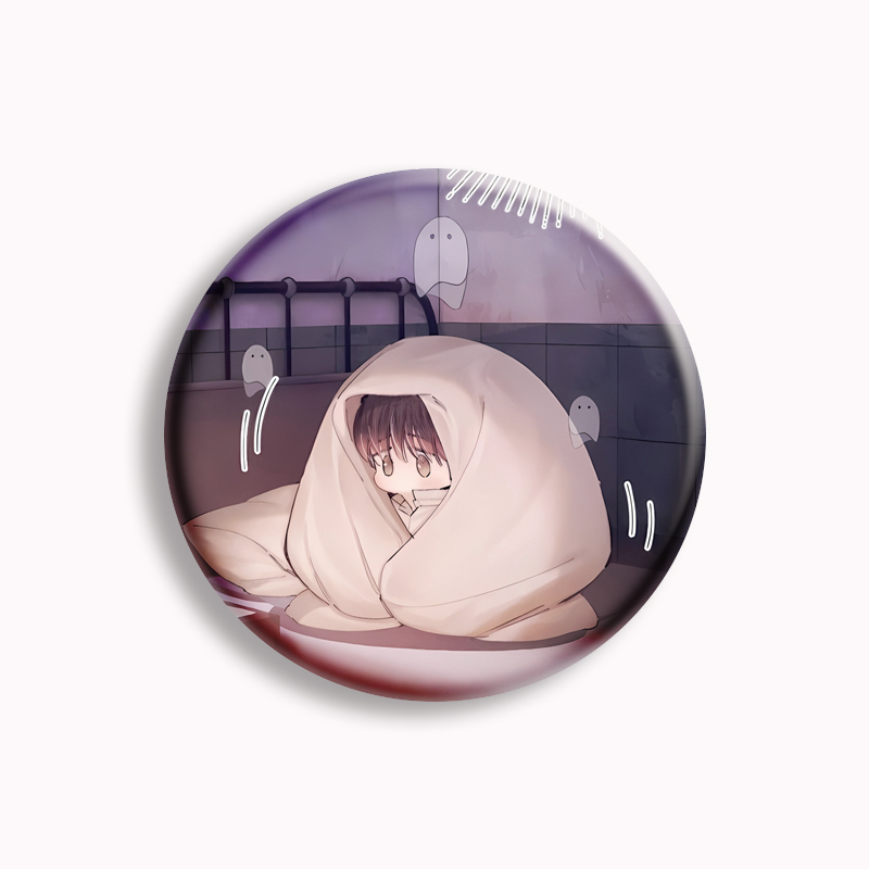 Koreański Manhwa Little Mushro – Pin Button Badge recenzja i cena