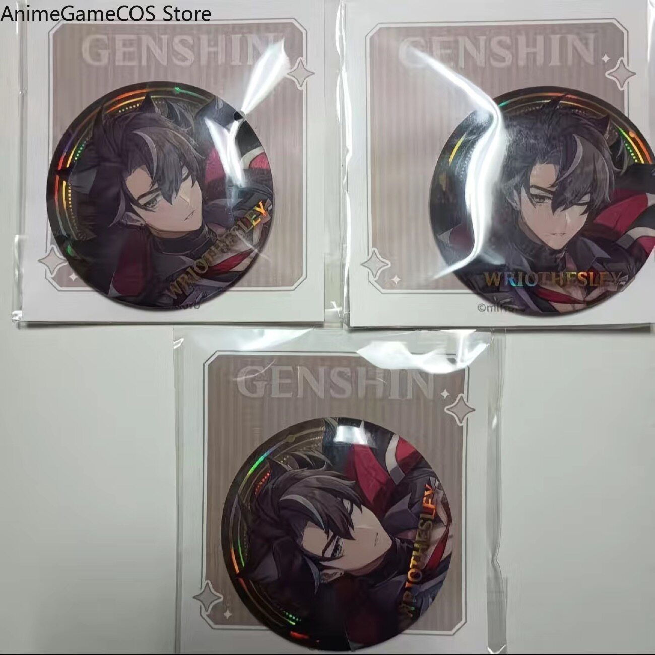 Anime Genshin Impact Wriothesl – Pin Button Badge recenzja i cena