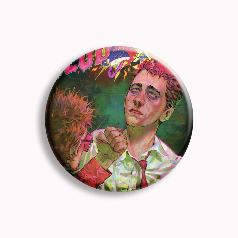 Retro Classic Film Fight Club  – Pin Button Badge recenzja i cena