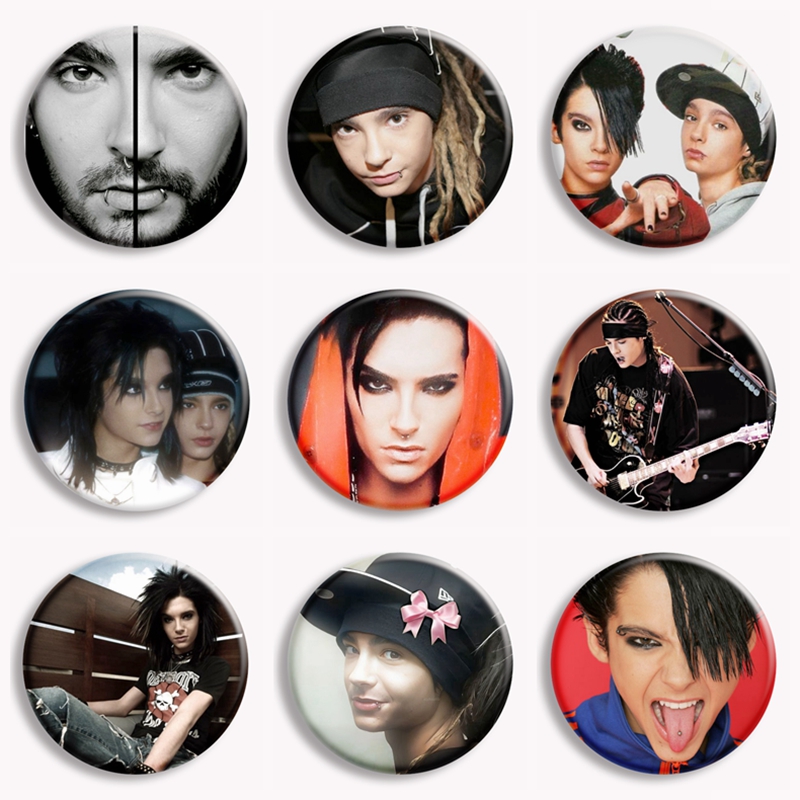 Zespół rockowy Tokio Hotel Kau – Pin Button Badge recenzja i cena