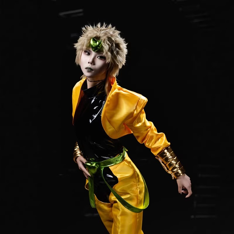 Kostium Cosplay Dio Brando JoJ – Cosplay Wig Colored recenzja i cena