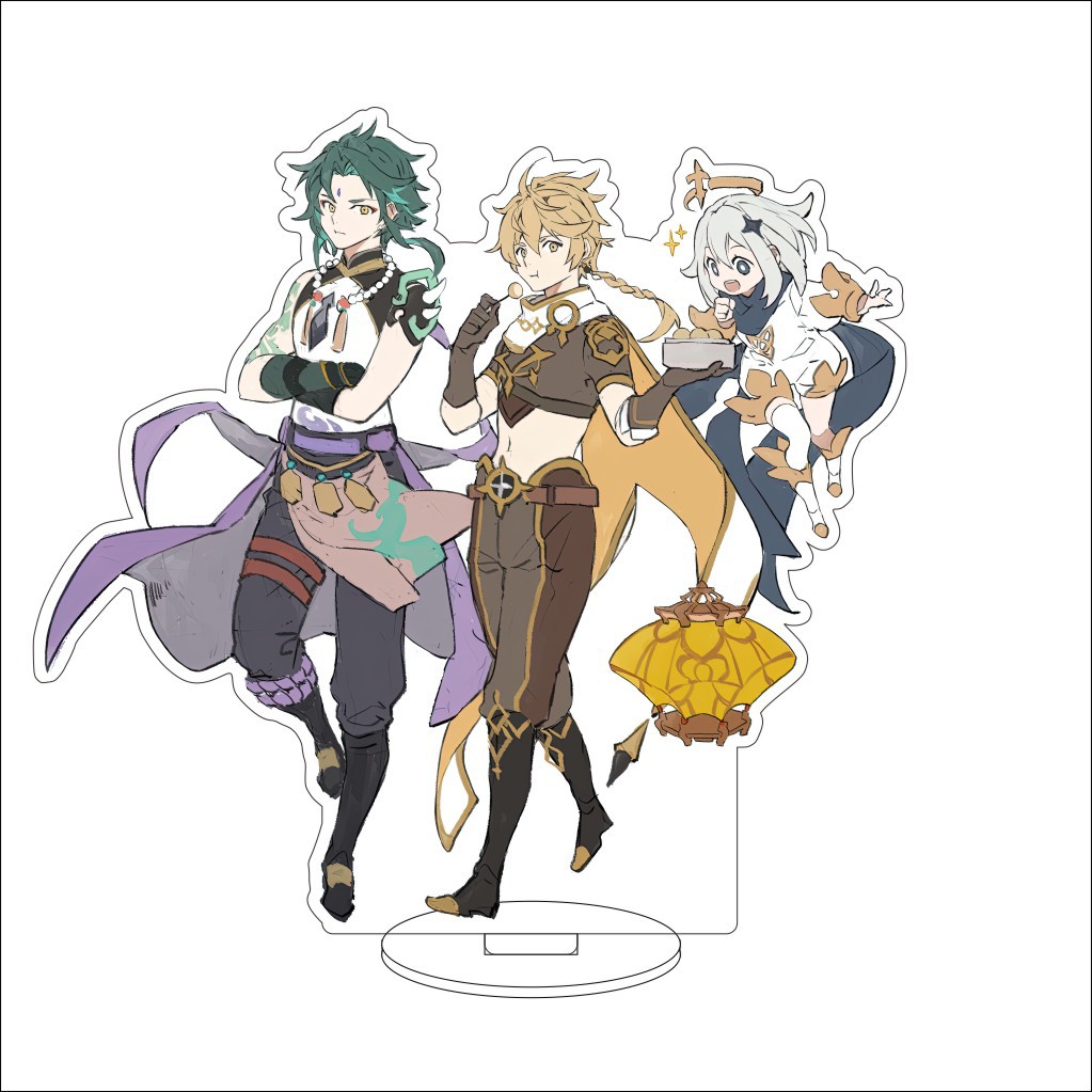 16CM Anime Gra Genshin Impact  – Acrylic Stand Figure recenzja i cena