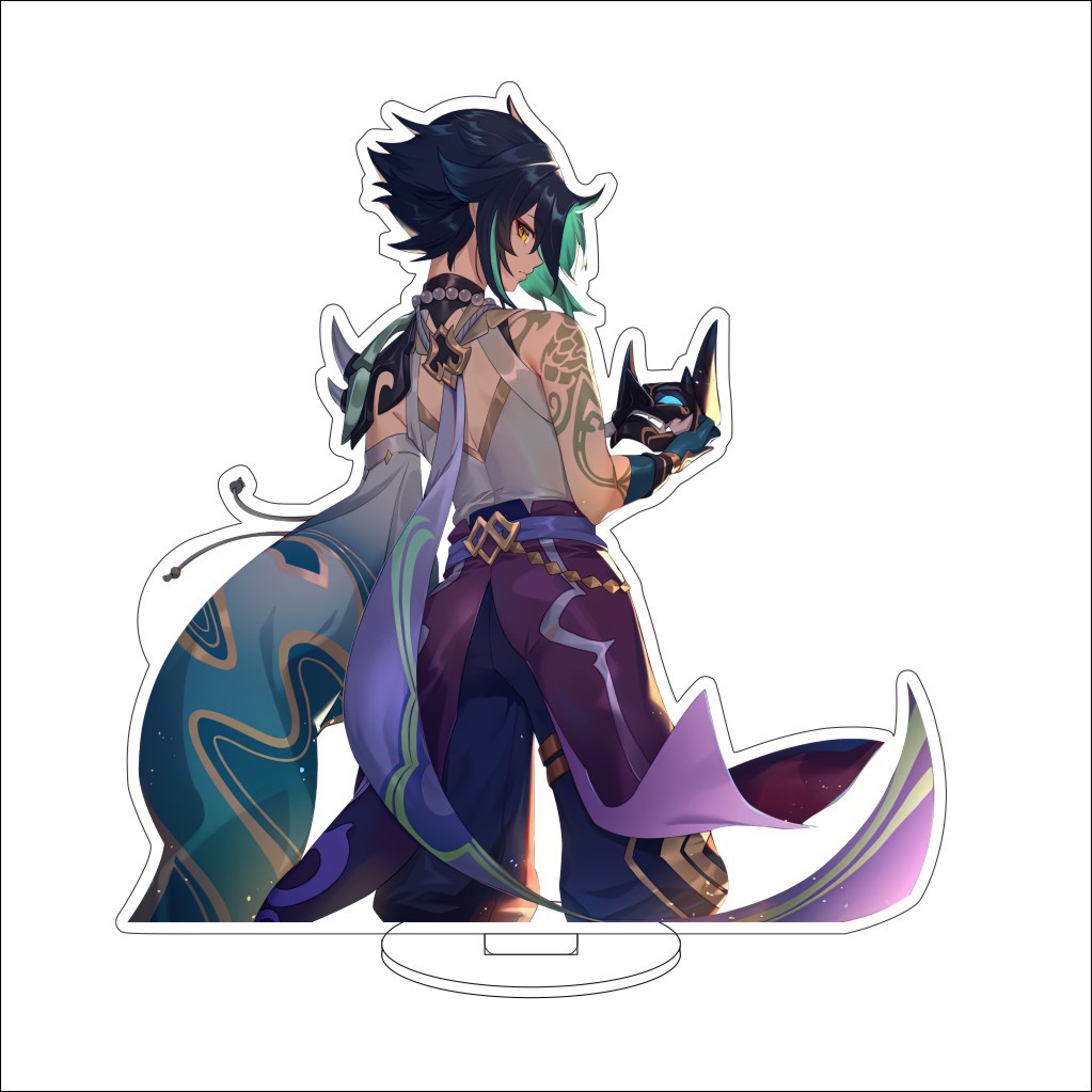 16CM Anime Gra Genshin Impact  – Acrylic Stand Figure recenzja i cena