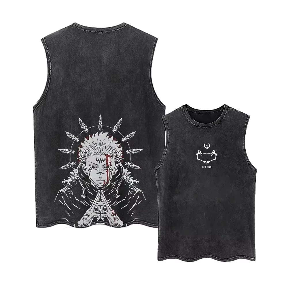 Koszulka bez rękawów Jujutsu K – Anime Merchandise Men recenzja i cena